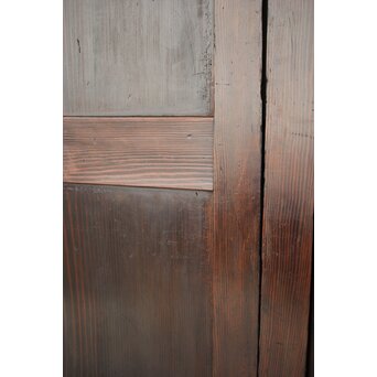 一枚板 飴色建具 2枚1組　B1043 