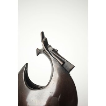 原惣右衛門作か 龍型鋳物花器　M373 