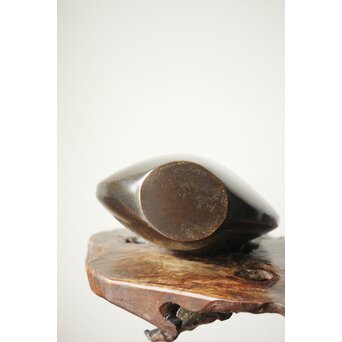 原惣右衛門作か 龍型鋳物花器　M373 