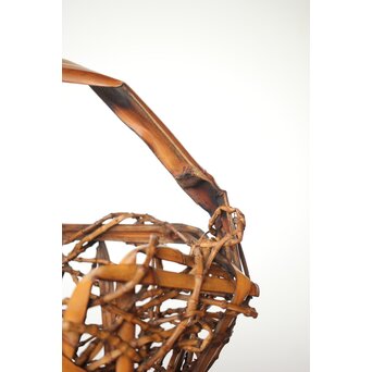 在銘 竹根 竹籠　U335 