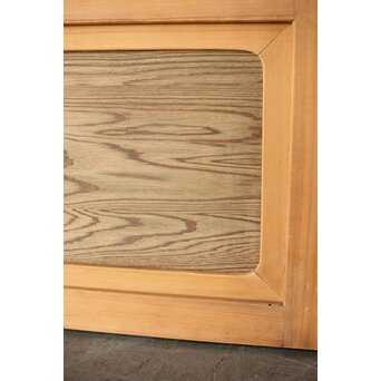 障子枠付 白木格子戸　L1102 