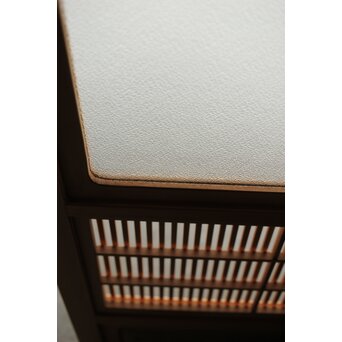 障子枠付 白木格子戸　L1102 