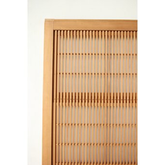 障子枠付 白木格子戸　L1102 