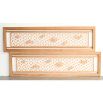 散らし組子欄間 2枚1組　R0323 B面　両面仕様です