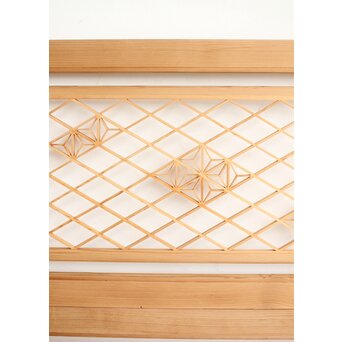 散らし組子欄間 2枚1組　R0323 