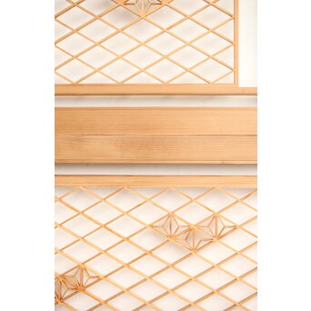 散らし組子欄間 2枚1組　R0323 