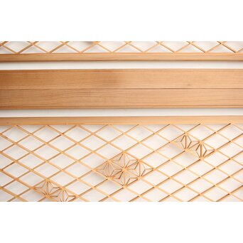 散らし組子欄間 2枚1組　R0323 