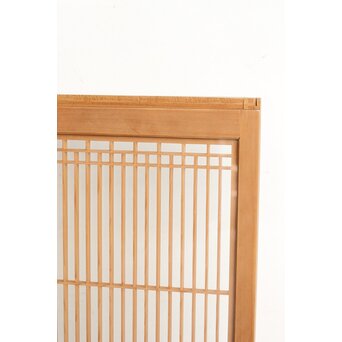 扇 両面ガラス組子書院 2枚1組　R0324 