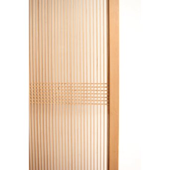 両面ガラス 繊細組子格子書院 2枚1組　R0326 