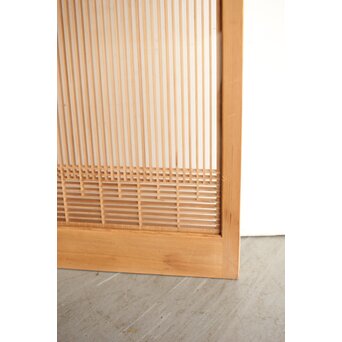 両面ガラス 繊細組子格子書院 2枚1組　R0326 