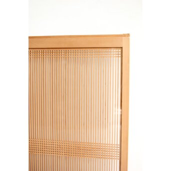 両面ガラス 繊細組子格子書院 2枚1組　R0326 