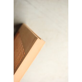 両面ガラス 繊細組子格子書院 2枚1組　R0326 