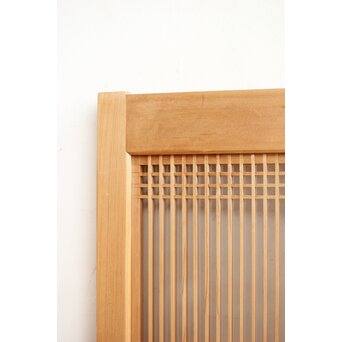 両面ガラス 繊細組子格子書院 2枚1組　R0326 