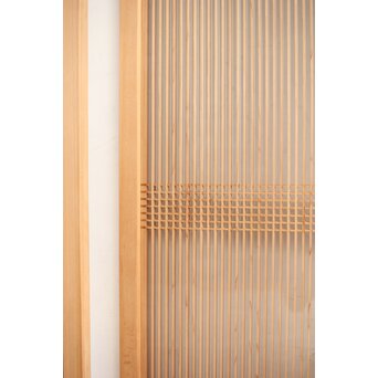 両面ガラス 繊細組子格子書院 2枚1組　R0326 