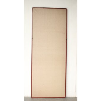 中村不折 絹本額装 タトウ付 洋画家 山水 南画　Z435 