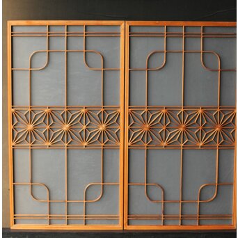 ガラス入 麻組子 3枚1組　R0327 