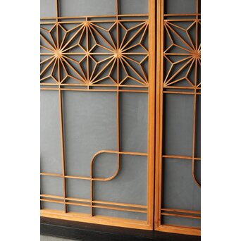 ガラス入 麻組子 3枚1組　R0327 