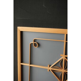 ガラス入 曲木組子S 2枚1組　R0338 