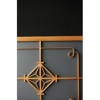 ガラス入 曲木組子S 2枚1組　R0338 