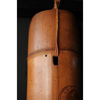 雷様 竹柱掛　U336 