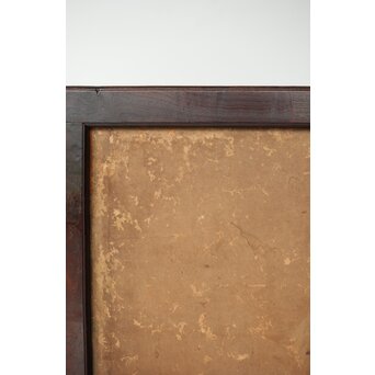 狩野派 倣 吉村周山/田島泰寛 合作 衝立表装　Z436 