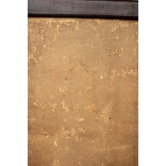 狩野派 倣 吉村周山/田島泰寛 合作 衝立表装　Z436 