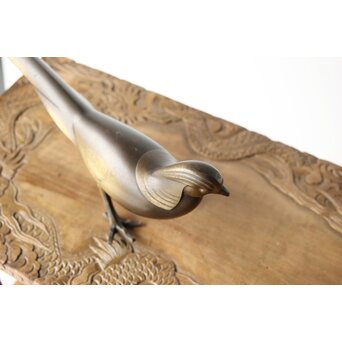 根箭忠緑 立体像 鳥　M377 