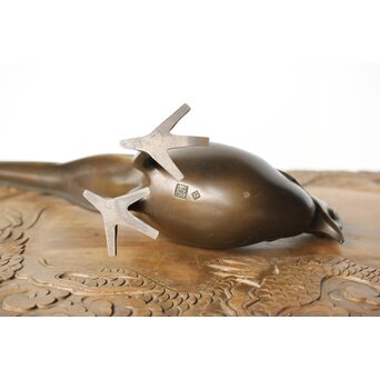 根箭忠緑 立体像 鳥　M377 