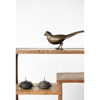 根箭忠緑 立体像 鳥　M377 