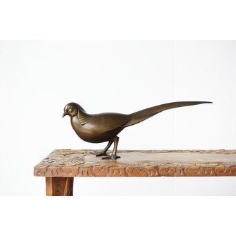 根箭忠緑 立体像 鳥　M377