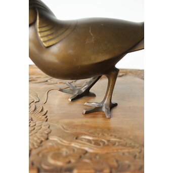 根箭忠緑 立体像 鳥　M377 