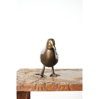 根箭忠緑 立体像 鳥　M377 