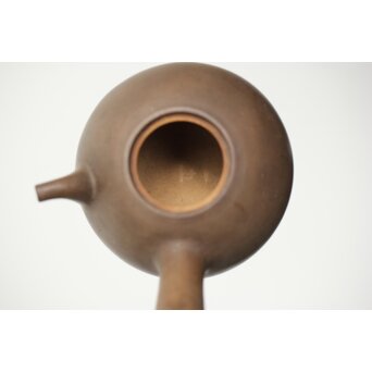 北越尼瀬之造 米和亭 ボーフラ 白泥急須　P417 