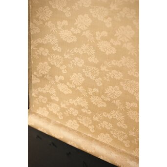 倣 谷文晁 霊芝図 絹本軸装　Z439 