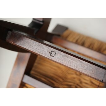 松本民芸家具 ラッシチェアー 222型鞍型スツール 2脚1組　T461 