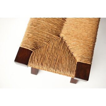 松本民芸家具 ラッシチェアー 222型鞍型スツール 2脚1組　T461 