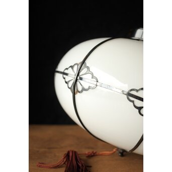 オーバル型菊菱金具電笠　A075 