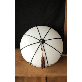 オーバル型菊菱金具電笠　A075 