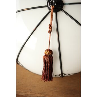 オーバル型菊菱金具電笠　A075 