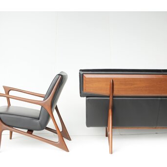 旭川家具 匠工芸 CREER 1人掛ソファ　T464 