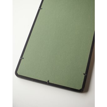 李朝 草虫図意 鶴一銘【茄子と蝶】絹本額装　Z441 