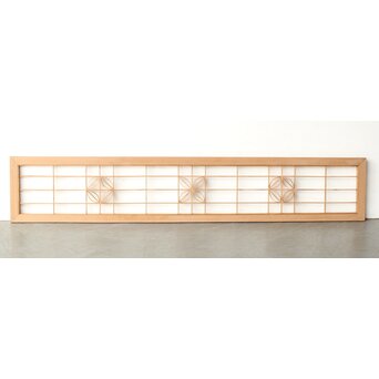 七宝繋 組子欄間　R0342