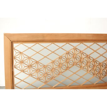 両面ガラス 組子欄間　R0344 