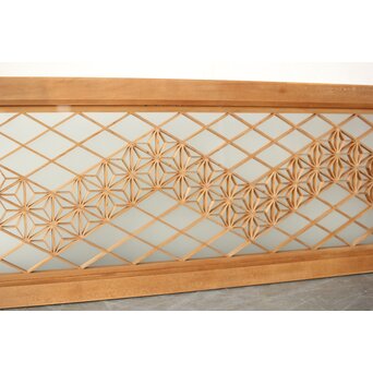 両面ガラス 組子欄間　R0344 