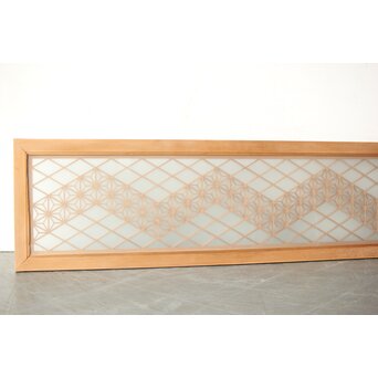 両面ガラス 組子欄間　R0344 