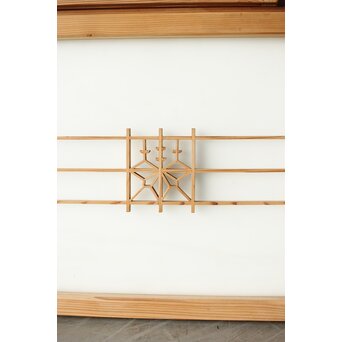 ガラス入 桐組子引戸L 4枚1組　R0348 