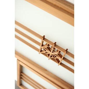 ガラス入 桐組子引戸L 4枚1組　R0348 