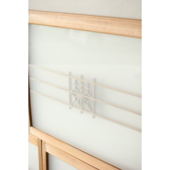 ガラス入 桐組子引戸L 4枚1組　R0348 