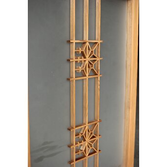 ガラス入 桐組子引戸M 4枚1組　R0349 