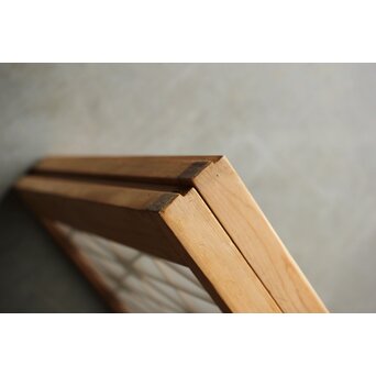 ガラス入 組子書院 4枚1組　R0350 